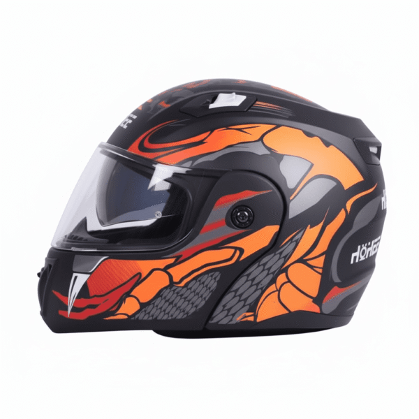 HOHEE PROX Flip Up Dual Visor Helmet Purchase Full Face Helmet With Bluetooth India