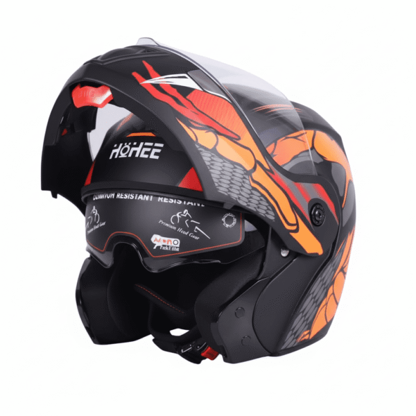 Gemini_Generated_Image_vrnd7lvrnd7lvrnd HOHEE PROX Flip Up Dual Visor Helmet