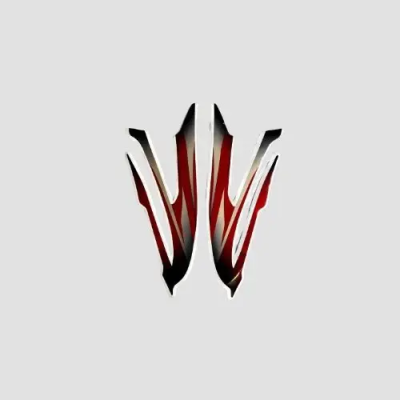Sticker Hlfiring Platina 100 es blk red product image