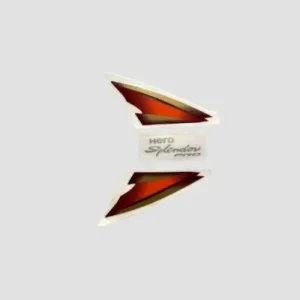 Sticker Hlfiring Hero Splendor Pro red Tank orng product image