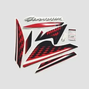 Sticker Set Glamour 125 I3s Blk red product image