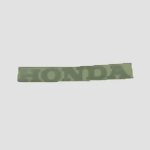 Stckr Letter Honda Silver