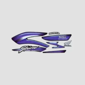 Sticker Set Shine T2 blk Tank blue product image