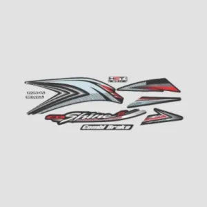 NAQ0803-400x400 Sticker Set Shine Bs4 blk red product image