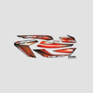 Sticker Set Shine Sp T3 blk Tank red product image