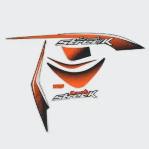 NAT0201-400x400 Sticker Set Streak blk Shield orng product image