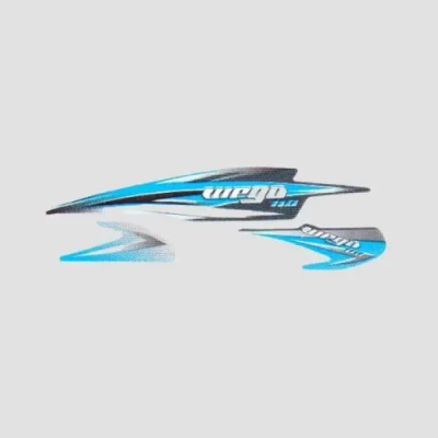 Sticker Set Wego T3 grey blue product image