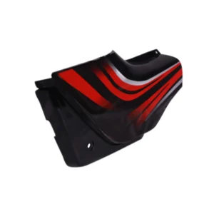 Side Panel cover Hero Passion Pro Black red Bike product image