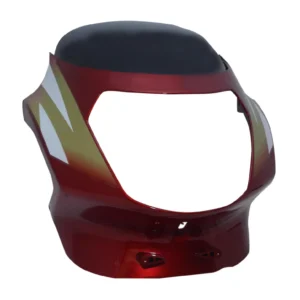 SAI-26A Head Light Visor mask TVS Victor Glx Red
