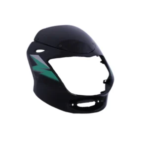 SAI-27E-400x400 Head Light Visor mask bajaj Caliber 115 Metalic Black green Stk product image