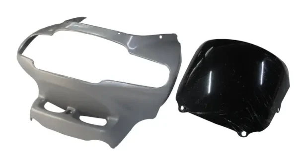 Head Light Visor mask suzuki Fiero Silver