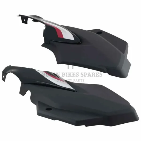 SAI-369-1 Side Panel cover TVS Star Sport Latest type 3 Black red Stk