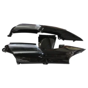 SAI-372B-400x400 Tail Panel seat Cowl Hero Super Splendor Latest Type 2 Black grey Stk