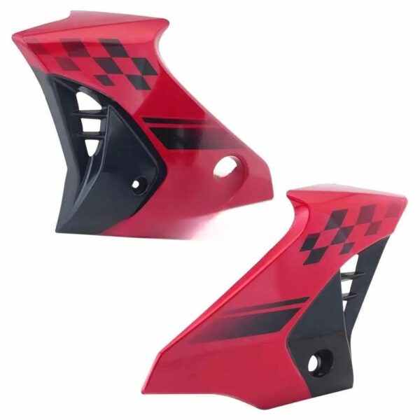 Tank Side Cover Set for Hero Honda Glamour N m Type 5 Red panel Set lh rh Hero Honda Glamour N m type 5 Red