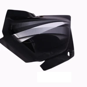 SAI-622A Side Panel cover Hero Splendor Plus Ibs Black silver Stk