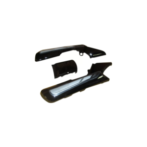 Tail Panel seat Cowl Hero Hf Deluxe Ibs Black grey Stk