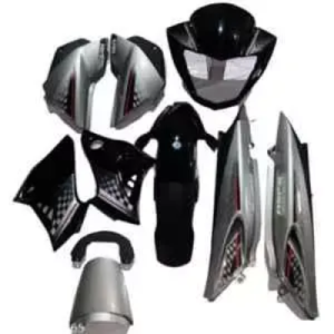 Black Silver Full Body Kit For Hero Glamour Type 7 U60