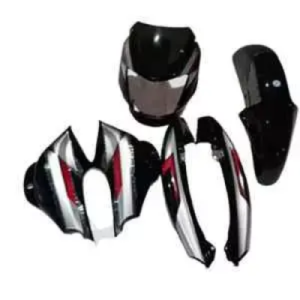 Red Full Body Kit For Bajaj Ct 100 U37