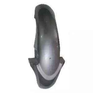 Front Mudguard Silver Red For Hero Hf Deluxe Type 2
