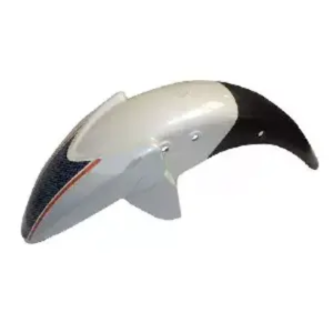 Front Mudguard White For TVS Apache Rtr 180 Abs T1