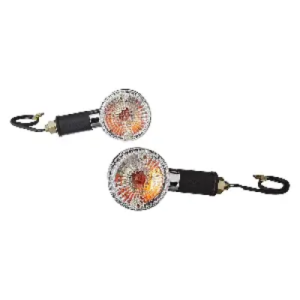 Uno Minda Il 7018 Natural Lens Blinker Lamp Assembly Rear Lh rh For Royal Enfield Bullet Thunderbird set Of 2 Pcs product image