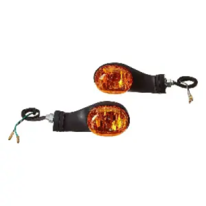 Uno Minda Td 5022ar Amber Lens Blinker Lamp Assembly For Hero Cd 100 Rear Rh product image
