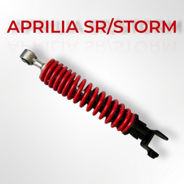 aprilia-rear-shock-absorber-red-sr-storm-125-150-160 Aprilia SR Storm 125 150 160 Rear Shock Red