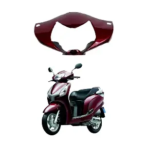 Aviator Headlight Visor Maroon
