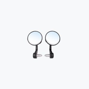 Carbon Mirror Black Bar Ends Universal