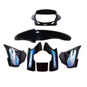 Black Blue Full Body Kit for Hero HF Deluxe