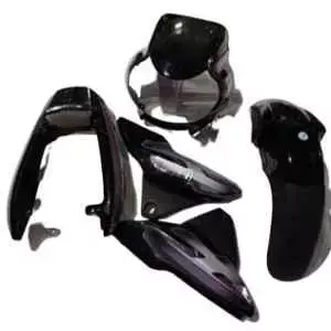 Body Kit Black Purple Bajaj Discover 125cc U21
