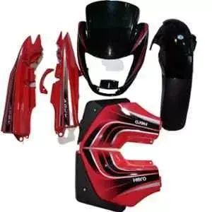Black Red Full Body Kit Hero Passion Pro U26
