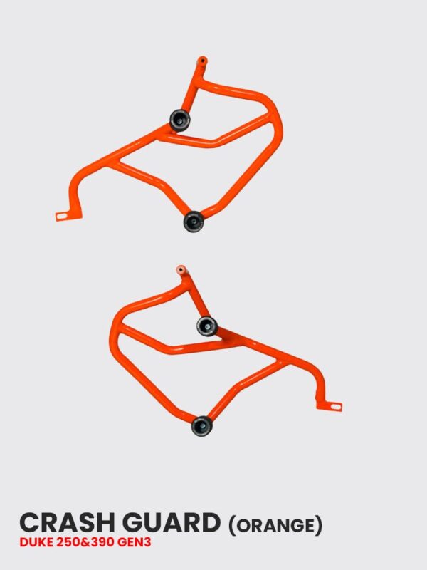 Duke 250 390 Gen3 Crash Guard Orange