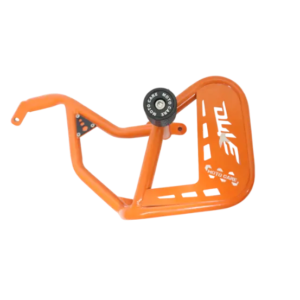 Crash Guards Orange w Dual Sliders KTM Duke 390 Gen 3