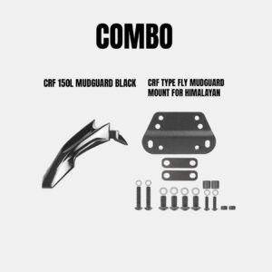CRF 150L Mudguard for Himalayan Black