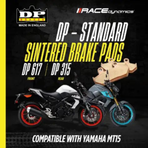 Sintered Brake Pads for Yamaha MT15 Standard