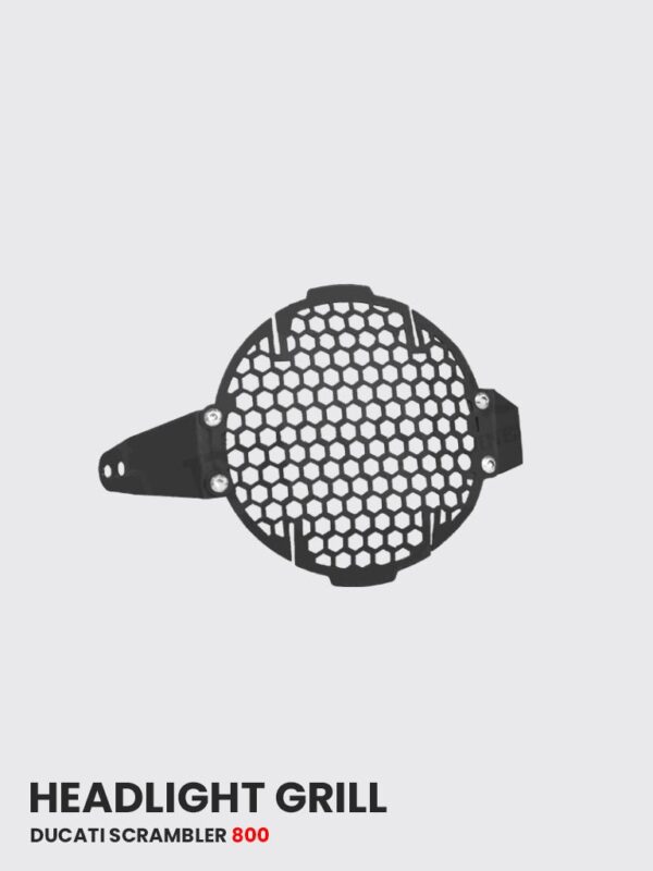 Headlight Grill for Ducati Scrambler 800 Black