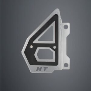 Front Caliper Guard Black Silver for Xpulse 210