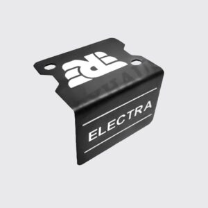 Front Disc Brake Tank Cap Stainless Steel Black Matt