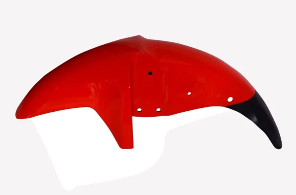 Hero Splendor i Smart Sport Front Fender Mudguard Red