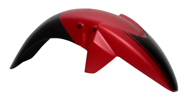 Front Fender Mudguard for TVS Apache RTR 160 Type 2 Red