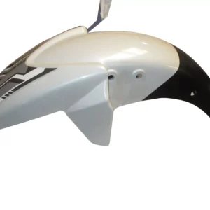 Fender Mudguard for TVS Apache RTR 180 Type 2 White