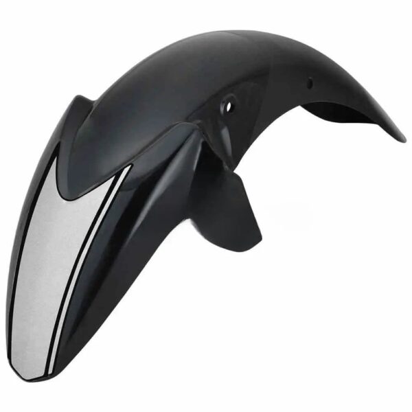 Front Fender Mudguard for TVS Apache RTR Black