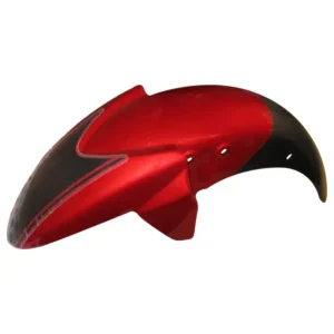 Front Fender Mudguard for TVS Apache RTR Red