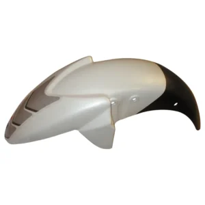 Front Fender Mudguard for TVS Apache RTR White