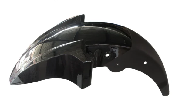 Front Fender Mudguard for TVS Victor N M Black
