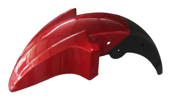 Front Fender Mudguard for TVS Victor Red