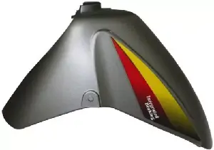 Front Mud Guard for H Pleasure Silver