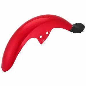 Maroon Golden Front Mudguard for Bajaj Avenger 150