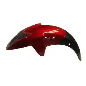 Front Mudguard Matt Red for TVS Apache RTR160
